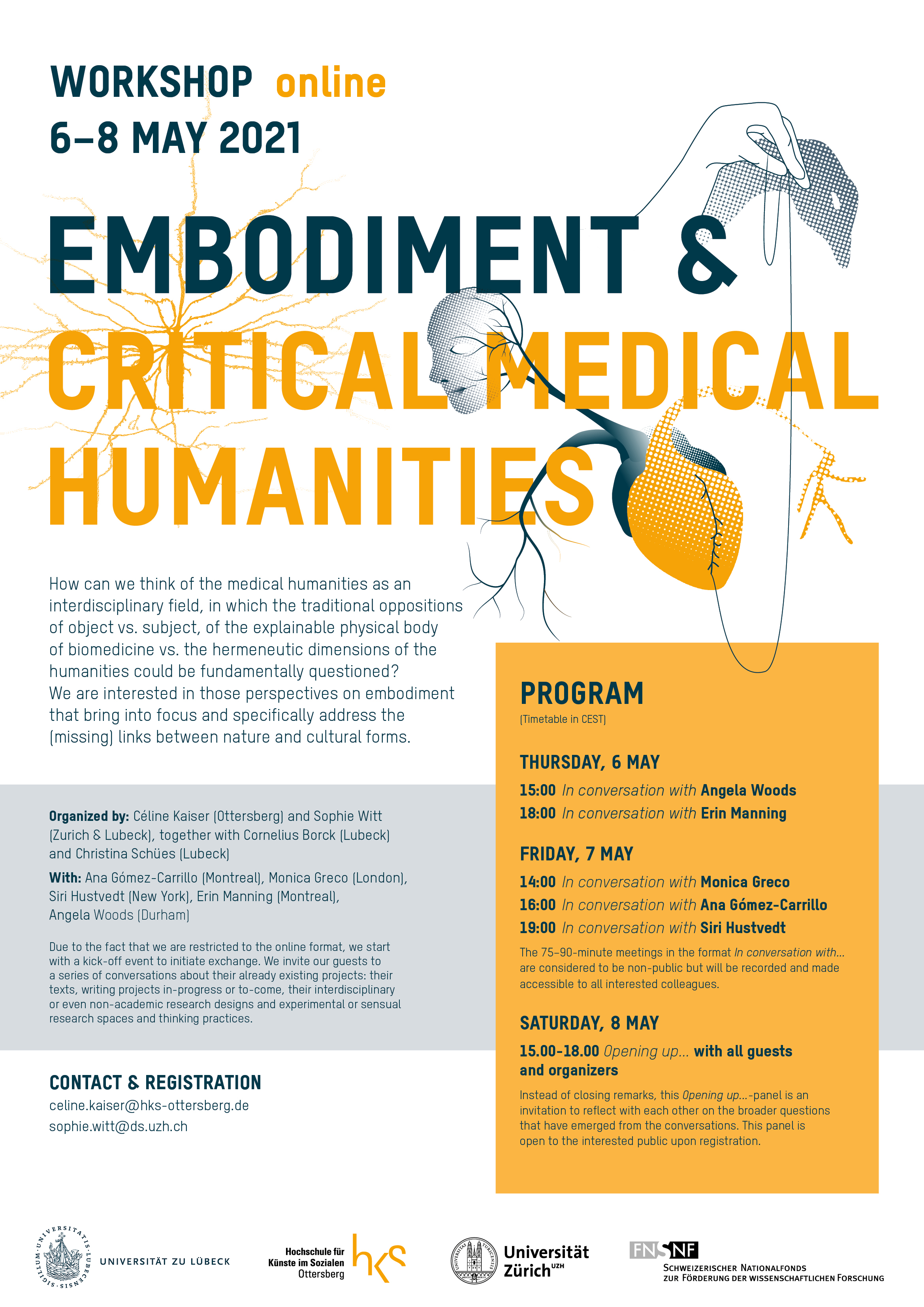 Workshop Embodiment & Critical Humanities
